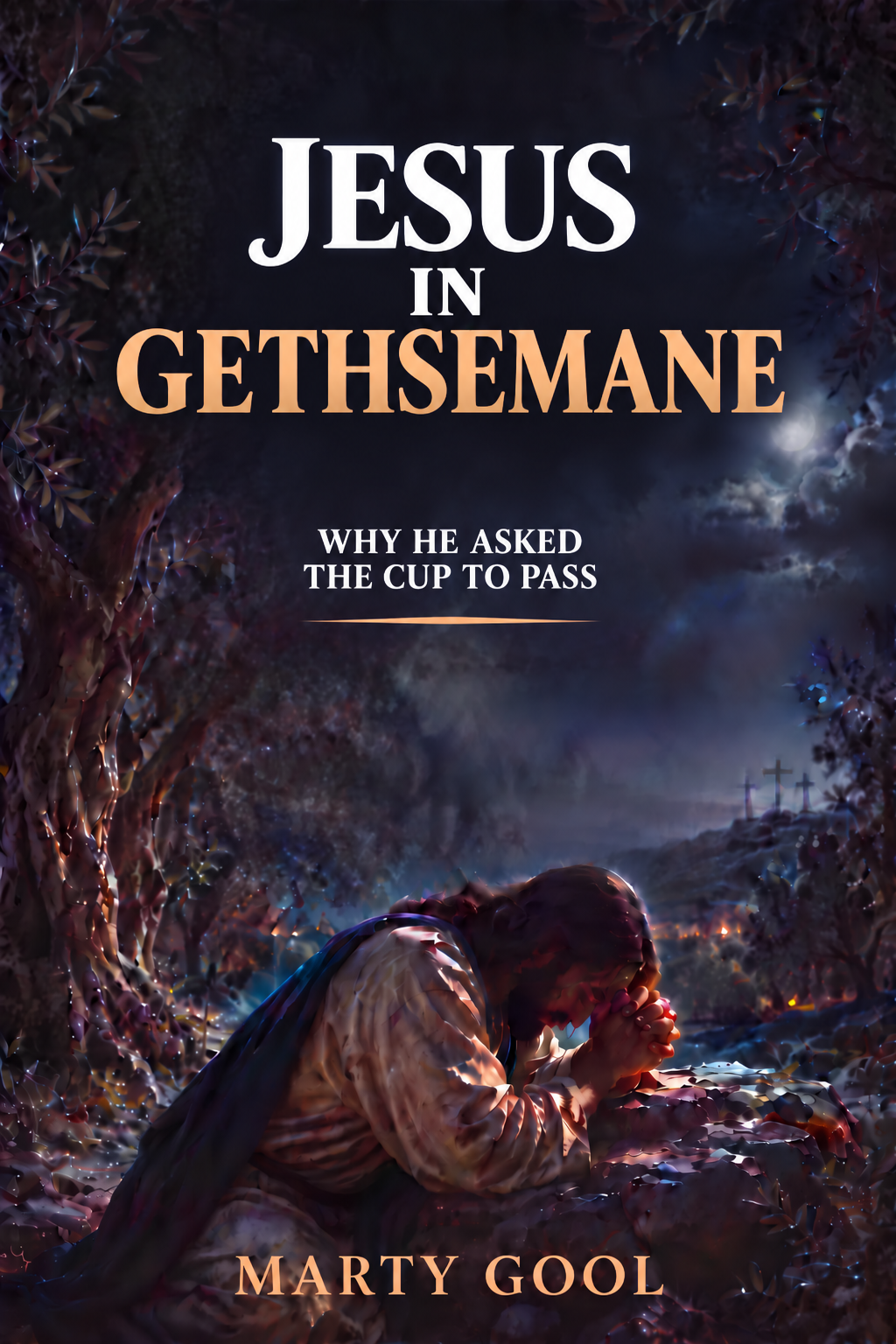 Jesus in Gethsemane — book cover