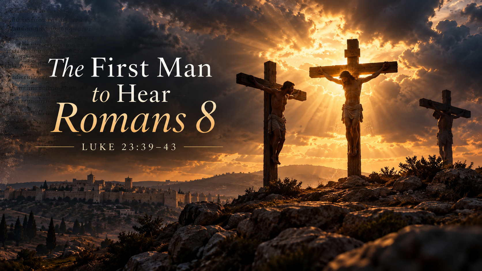 The First Man to Hear Romans 8 cover